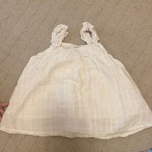 Old Navy Cream Kids Tank Top